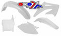 PLASTIC KIT/5 CRF450R 2004, WHITE RTECH R-KITCRF-BN0-505