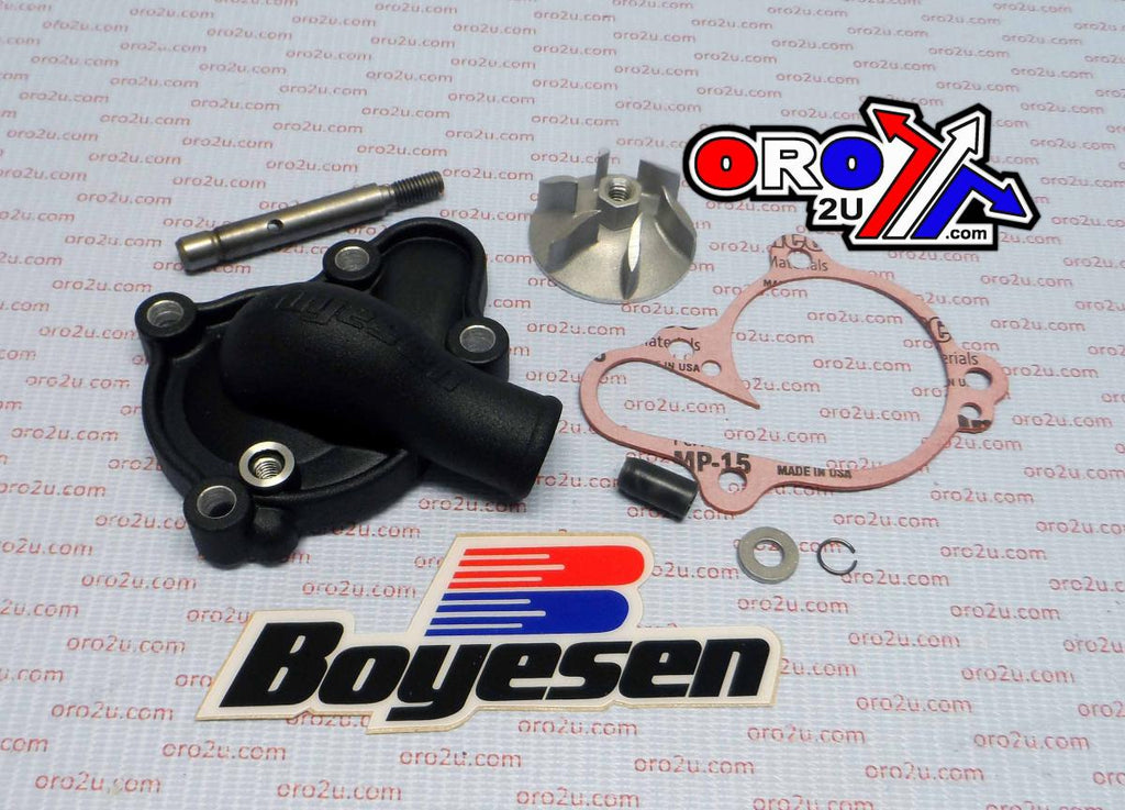 WATER PUMP COVER 05-26 YZ125, SUPERCOOLER BOYESEN WPK-31AB