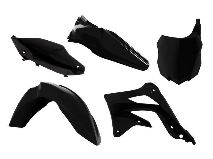 PLASTIC KIT/5 13-15 KX450F, BLACK RTECH R-KITKXF-NR0-515