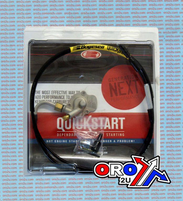 QUICK START BOYESEN APC-3QS, APC-3QS KEIHIN FCR CARB
