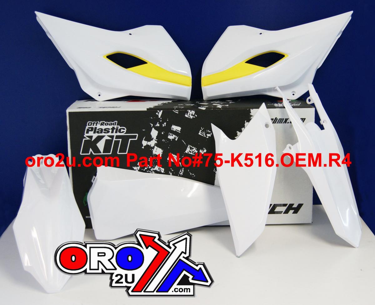 PLASTIC KIT4 15-16 HUSKY TE/FE, OEM 15 RTECH R-KITHSQ-OEM-411