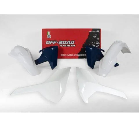 PLASTIC KIT 17-18 HUSKY TE/FE/TX, 4 PIECE OEM COLOUR, RTECH R-KITHSQ-OEM-417