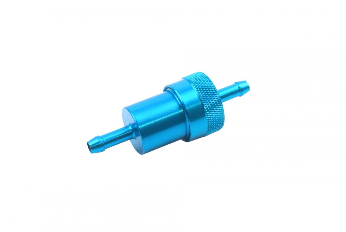 FUEL FILTER ALLOY 1/4 BLUE