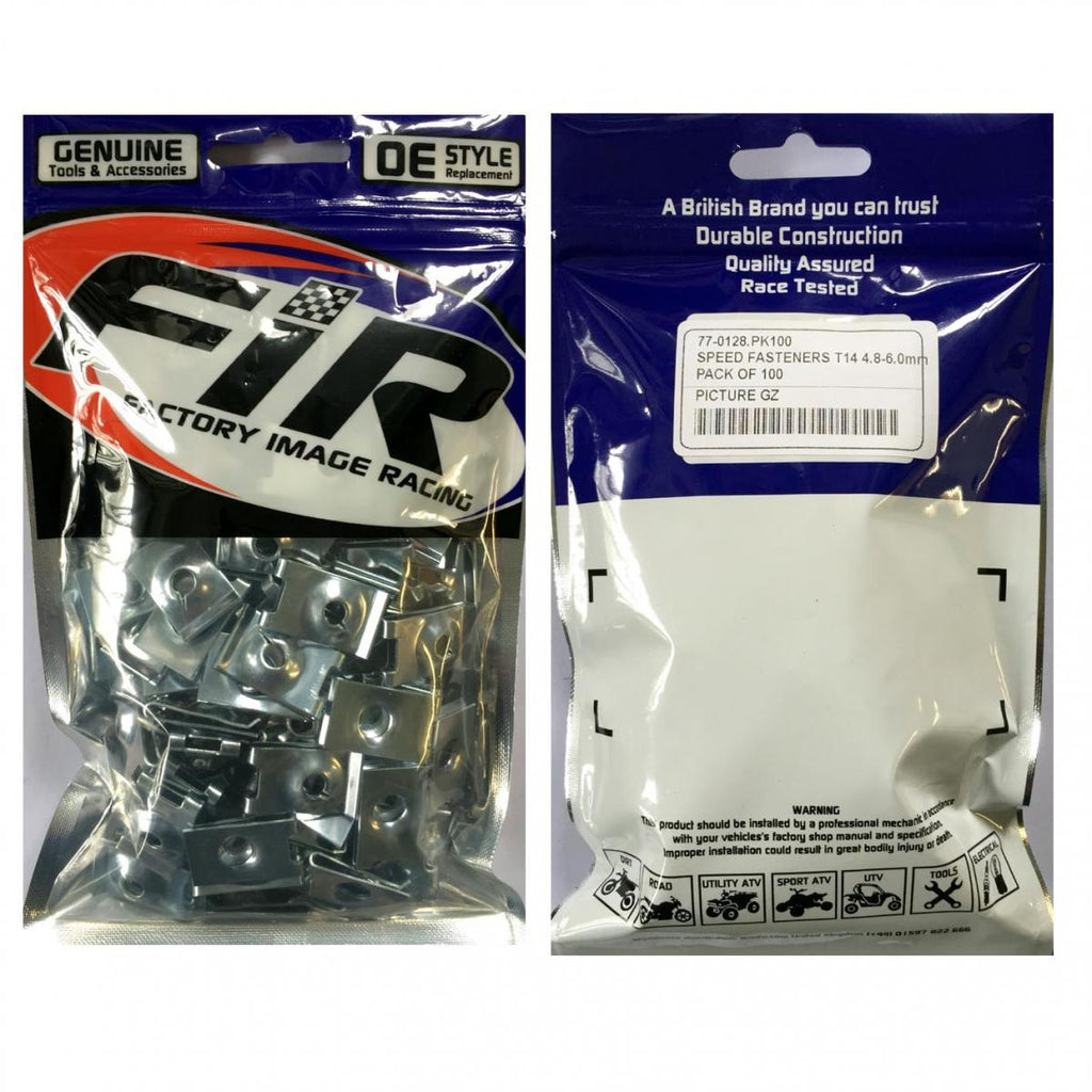 SPEED FASTENERS T14 4.8-6.0mm, PACK OF 100, SF9