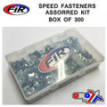 SPEED FASTENERS ASSORTED KIT, BOX OF 300, AT7