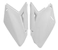 SIDE PANELS 07-09 RMZ250 WHITE, RTECH R-FIRMZBN2507