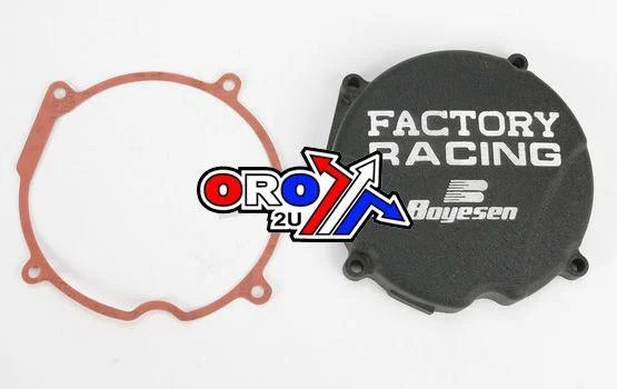 IGNITION COVER 84-01 CR500R, BOYESEN SC-03B BLACK