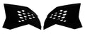 RADIATOR SCOOP KTM SX 07-10, RTECH R-CVKTMNR0007