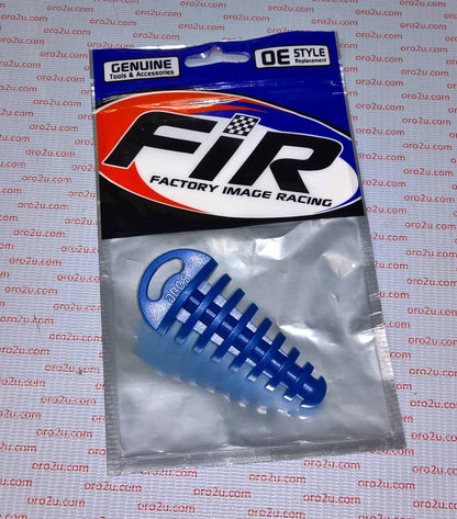 EXHAUST PLUG 2 STROKE - BLUE SILICONE