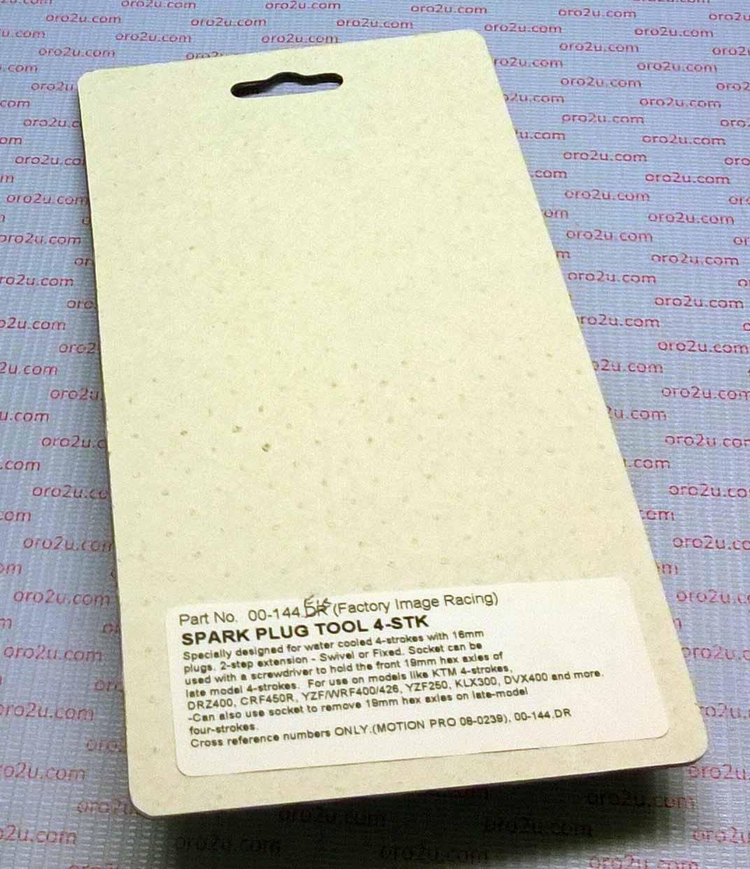 SPARK PLUG TOOL 4-STK YZF CRF [00-144.MP, 08-0239]