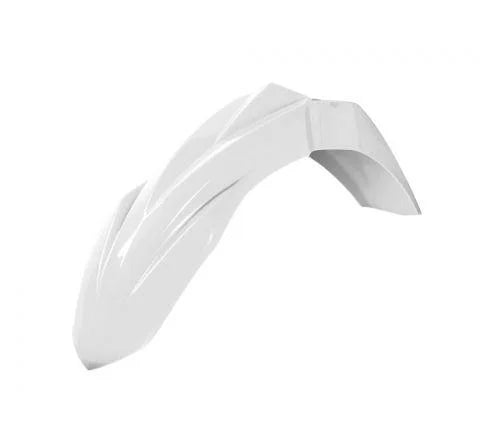FRONT FENDER 2016-25 KX450, WHITE RTECH R-PAKXFBN0016 R-PAKXFBN9916