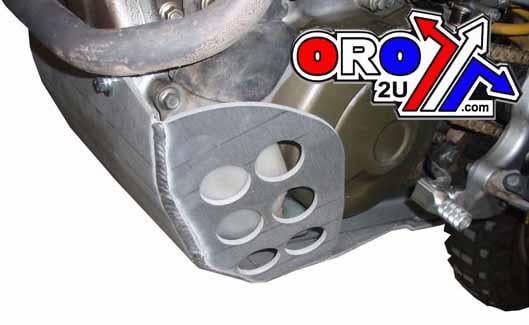 SKID PLATE HD ALUMINIUM ENDURO 00-07 HONDA XR 650 R, 434 RICOCHET