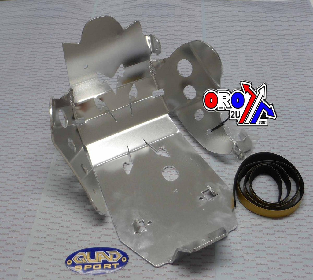 SKIDPLATE ENDURO 06-08 KXF450, 120410235, ALUMINIUM BASH PLATE