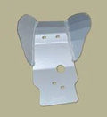 SKID PLATE HD ALUMINIUM ENDURO 07-26 HONDA CRF 150R, 422 RICOCHET