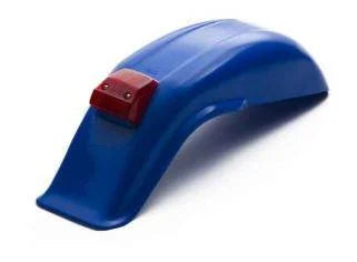 ENDURO REAR FENDER BLUE, Universal fitting