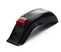 ENDURO REAR FENDER BLACK, Universal fitting.