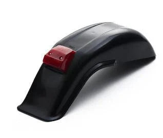 ENDURO REAR FENDER BLACK, Universal fitting.