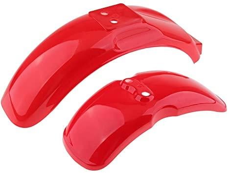 FENDER SET RED 79-00 HONDA MONKEY Z50 A J R 80100-165-790ZC 61100-165-000ZC