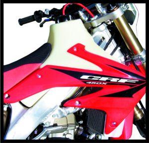 CRF450X 05-09 3.4usg WHITE, CLARKE FUEL TANK 11465