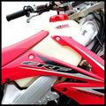 FUEL TANK 2.3usg NATURAL HONDA 2009-2012 CRF450R 2010-2012 CRF250R CLARKE 11600