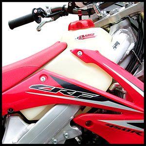 FUEL TANK 2.3usg NATURAL HONDA 2009-2012 CRF450R 2010-2012 CRF250R CLARKE 11600