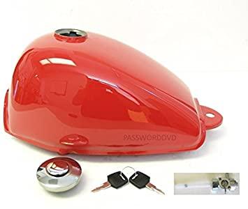 FUEL TANK ASSEMBLY STEEL 79-00 HONDA MONKEY Z50 A J JC JZ R RED 17520-165-000ZC