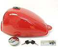 FUEL TANK ASSEMBLY STEEL 79-00 HONDA MONKEY Z50 A J JC JZ R RED 17520-165-000ZC