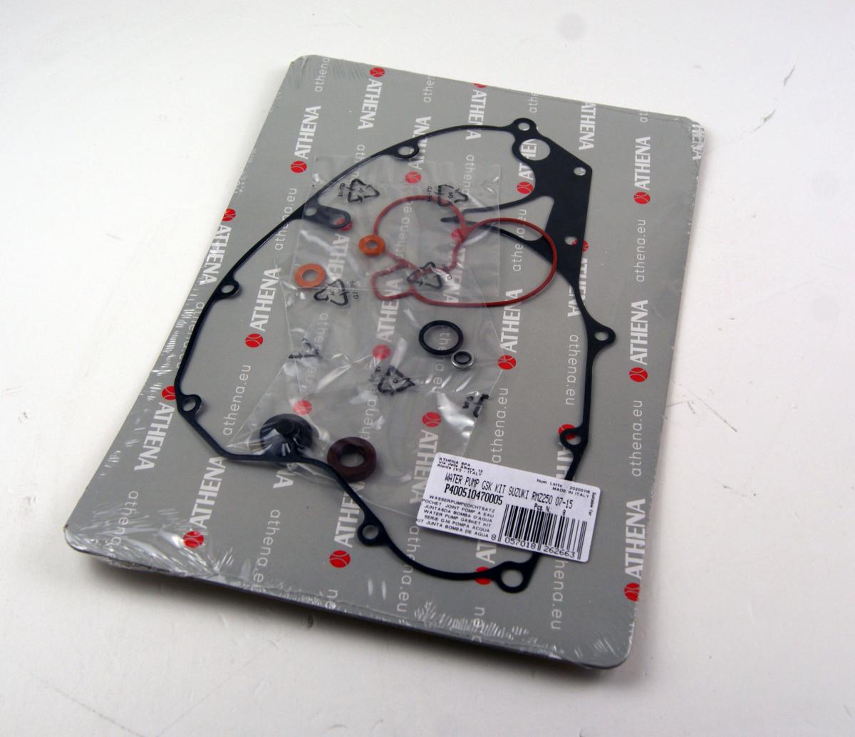 WATER PUMP GASKET KIT RM-Z 250 07-15, ATHENA P400510470005 SUZUKI