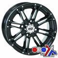 SCRATCHED - RIM ALU STI 12x7 4/110 BLACK, 12HD311 WHEEL OFFSET 2+5