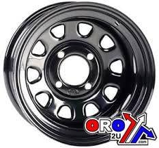 RIM STEEL WHEEL 12x7, 4/137, 12mm Holes, OFFSET 4+3, ITP DELTA D12F532