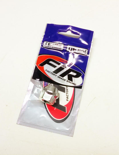 LUG NUT M10x1.25 BEVELED OPEN, LUG4A STEEL OEM OPEN END