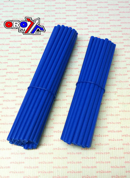 SPOKE SKIN SET 8.5 & 7.5 BLU, SS-101, 76 PCS, BLUE