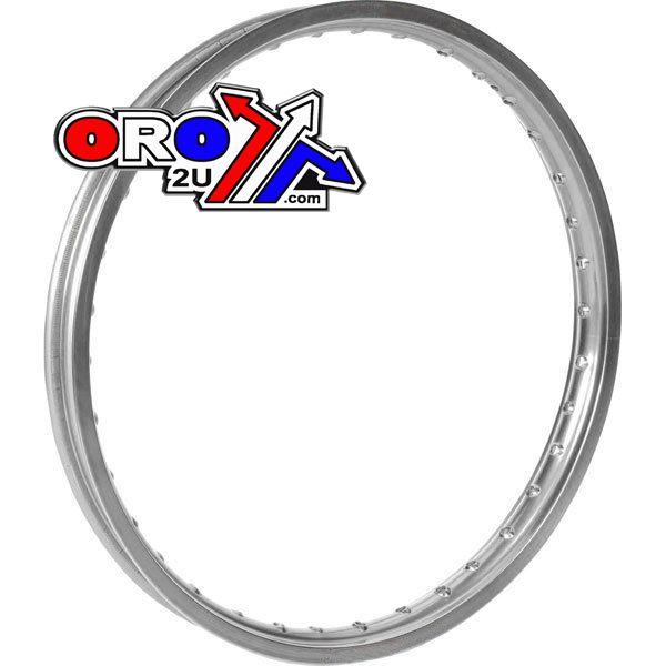 RIM 160 x 21 36H MTX MOTO ALLOY RIM SILVER