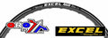 RIM 160-21 36H EXCEL BLACK A60, EXCEL ICK610 FRONT TAKASAGO, ERICK608