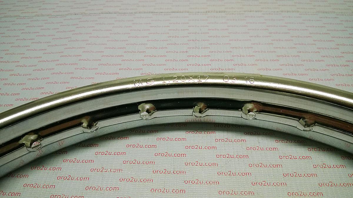 RIM 1.20x17 STEEL CHROME 121410271