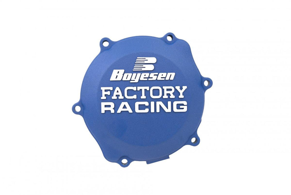 CLUTCH COVER 03-25 YZ85 BLUE, BOYESEN CC-30L YAMAHA MX