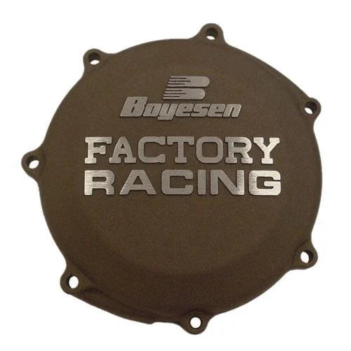 CLUTCH COVER 01-13 YZ250F, 01-13 WR250F CLUTCH COVER, BOYESEN CC-37M MAGNESIUM