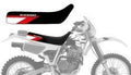 88-95 XR250 GRAPHIC NOSLIP, BLACKBIRD SEAT COVER 1126