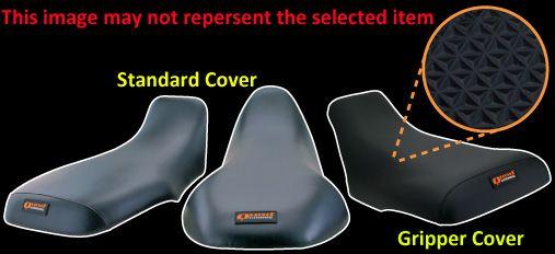 87-06 YFZ350 SEAT COVER BLACK, QUADWORKS 30-43587-01