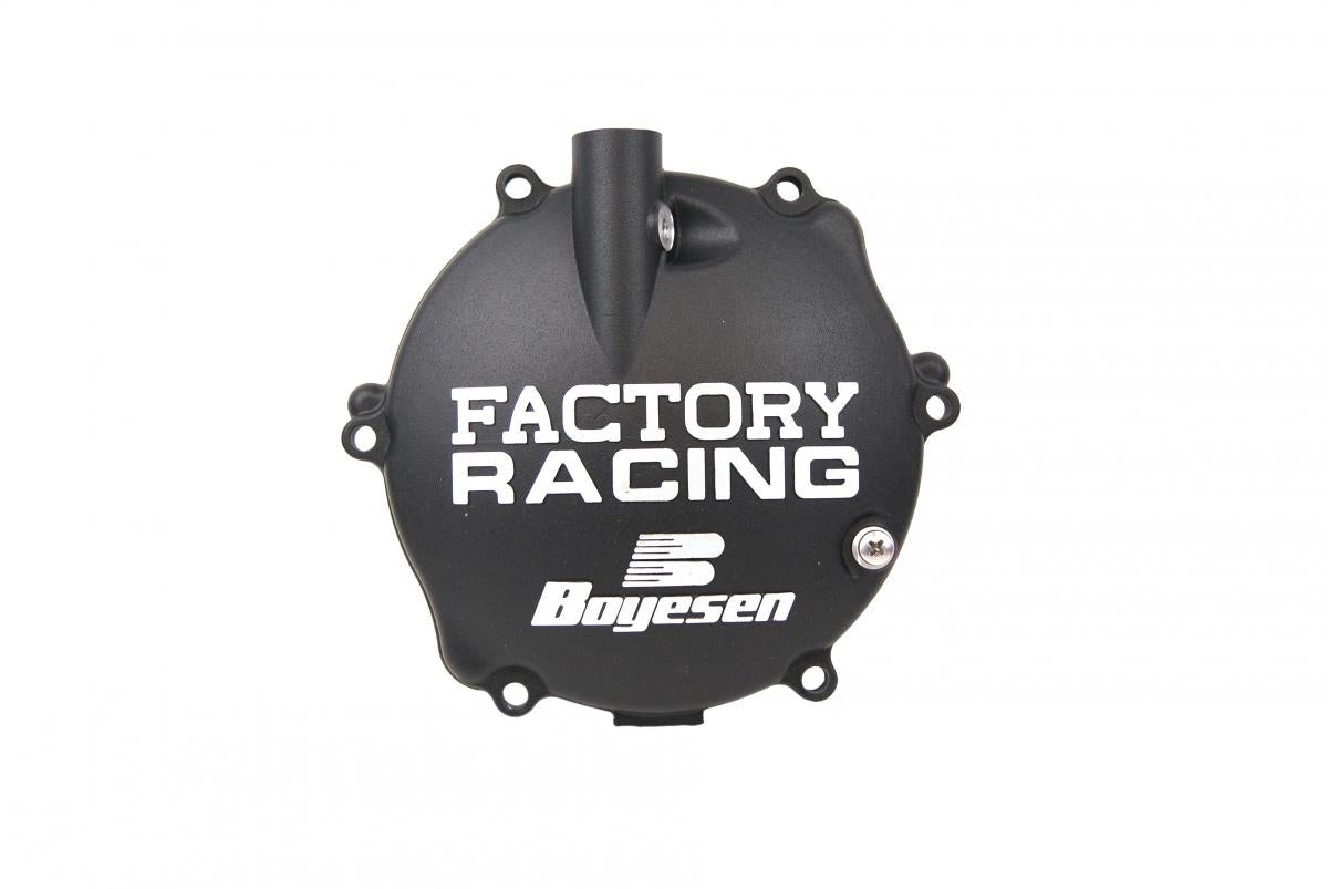 CLUTCH COVER YZ125 94-04 BLACK, BOYESEN CC-31B