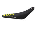 14-15 TC/FC 14-16 TE/FE HUSQVARNA DG3 BK/YEL SEAT COVER, BLACKBIRD 1620H