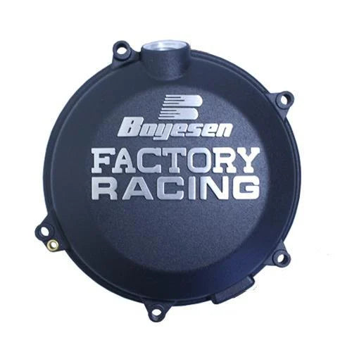 CLUTCH COVER 13-15 KTM 450 SXF, BOYESEN CC-45B BLACK