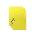 PK/3 THICK BACKING SHEETS, YELLOW BLACKBIRD 5051\00004, 47x33cm PER SHEET