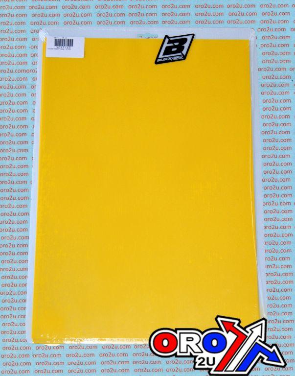 PK/3 THICK BACKING SHEETS, YELLOW BLACKBIRD 5051\00004, 47x33cm PER SHEET