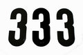 3 THICK BLACK 8 [x3]