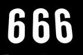 6 THICK WHITE 8 [x3]