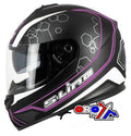 HELMET ROAD XL 62 BLACK/PINK, FULL FACE S440 DOUBLE VISOR, S-LINE IFF1G2905