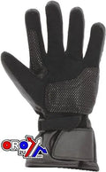 GLOVE BLACK LEATHER SMALL GAN820S