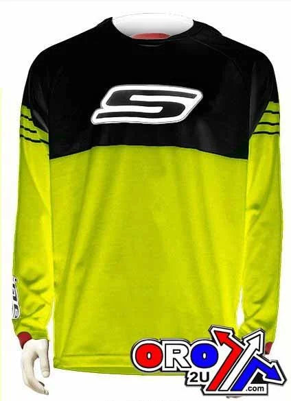 JERSEY S-LINE MED YELLOW/FLO, JERMX23