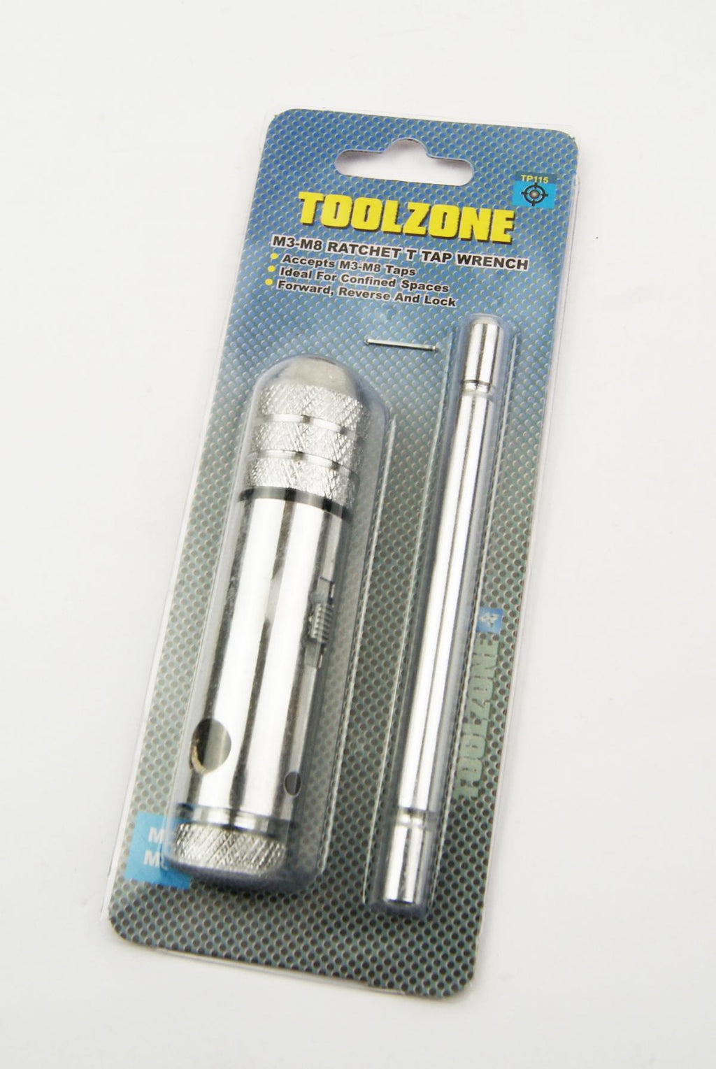 RATCHET T TAP WRENCH M3-M8 - TOOLZONE KDPTP115